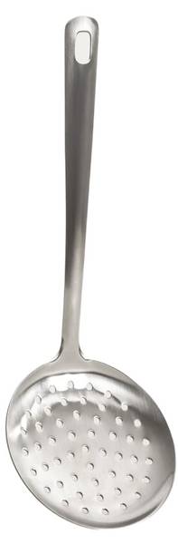 Schaumlöffel ONTARIO Silber - Metall - 7 x 1 x 31 cm