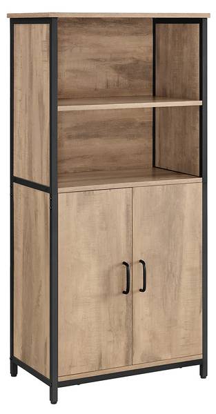 Armoire de cuisine Paris Marron - Bois manufacturé - 60 x 125 x 35 cm