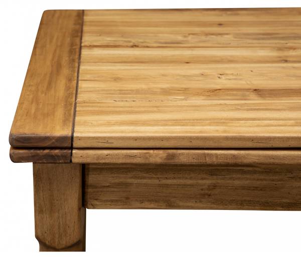 Küchentisch RUSTIKA Braun - Linde - 90 x 80 x 90 cm