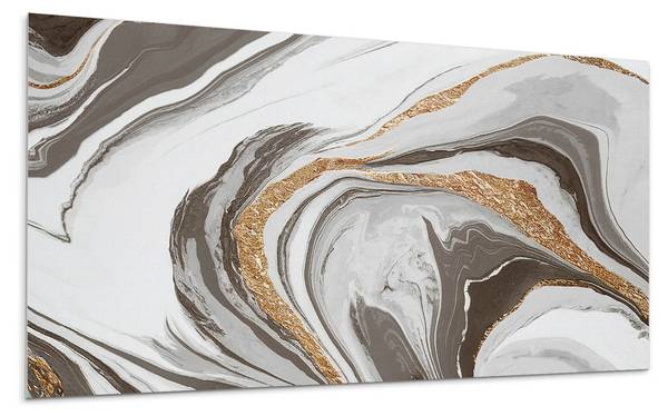 Klebepaneele Wellen Abstrakt Tanz 100 x 50 cm