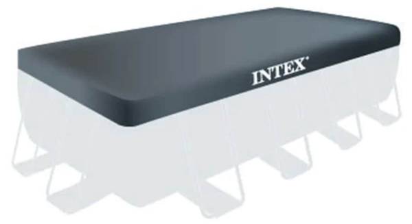 Aufstellpool 3202761 Grau - Metall - 244 x 107 x 488 cm