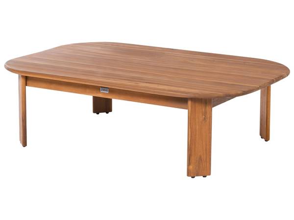 Couchtisch TALSANO Braun - Massivholz - 80 x 36 x 120 cm