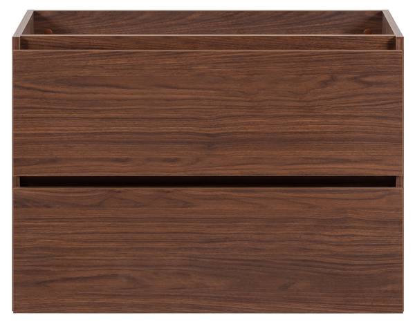 Meuble vasque Jordan I Chêne foncé - Largeur : 80 cm