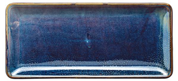 Servierplatte DEEPBLUE 14 x 31 cm