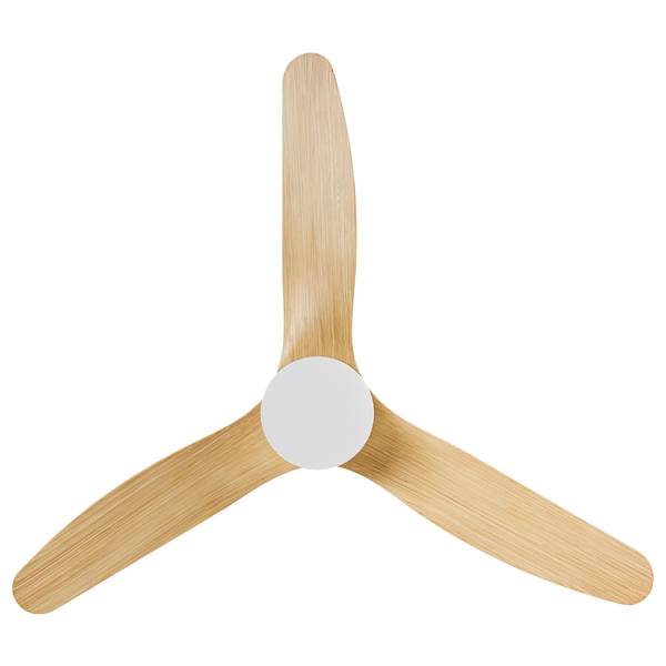 Deckenventilator ANDERSON 2-tlg Braun - Weiß - Kunststoff - 90 x 39 x 90 cm