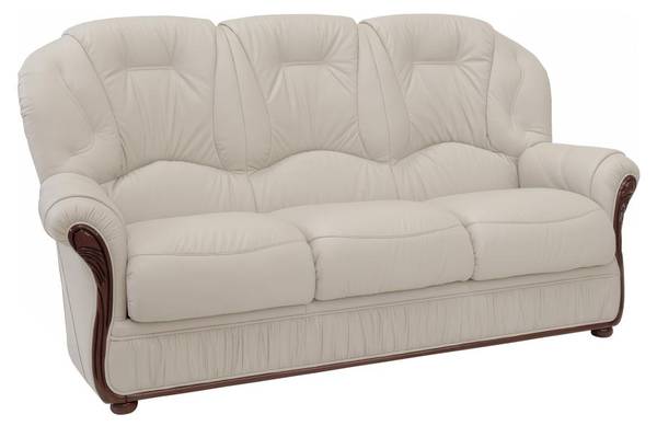 Couchgarnitur DAPHNE 2er-Set Weiß