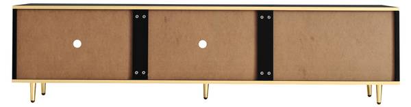 TV-Lowboard Eos Ⅰ zwart