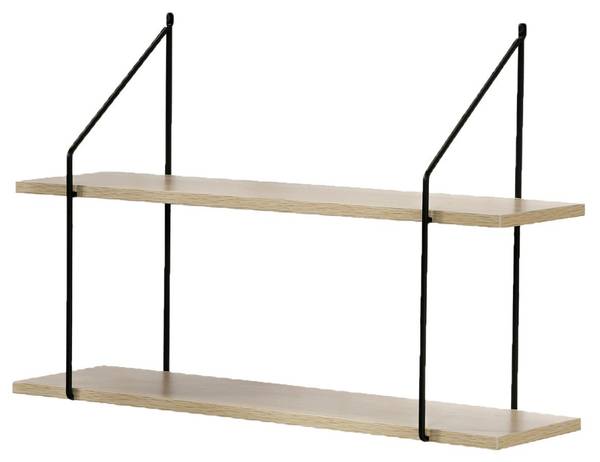 Regal 12243 Braun - Holzwerkstoff - 15 x 40 x 60 cm