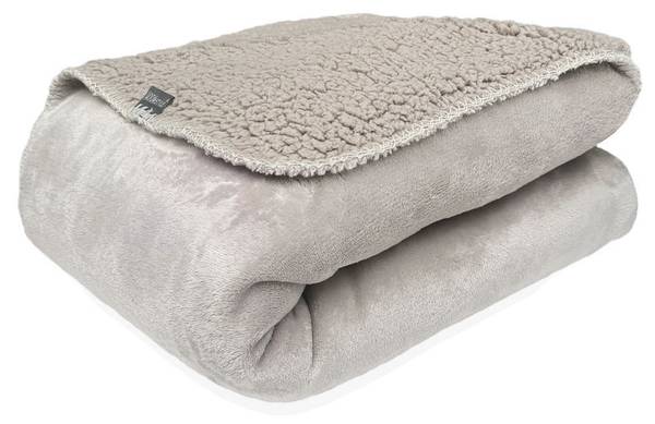Plaid Lotus Braun - Polyester - 130 x 5 x 170 cm