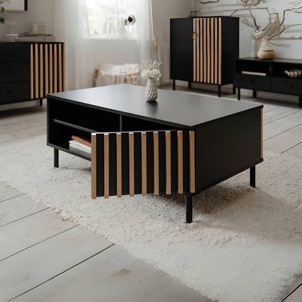 Couchtisch MONZA Braun - Holzwerkstoff - 67 x 47 x 111 cm