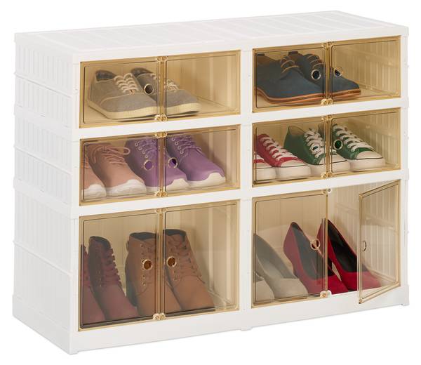 106683 Braun - Weiß - PVC - 44 x 19 x 93 cm