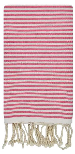 Strandtuch Ikaria Pink - Textil - 200 x 1 x 100 cm