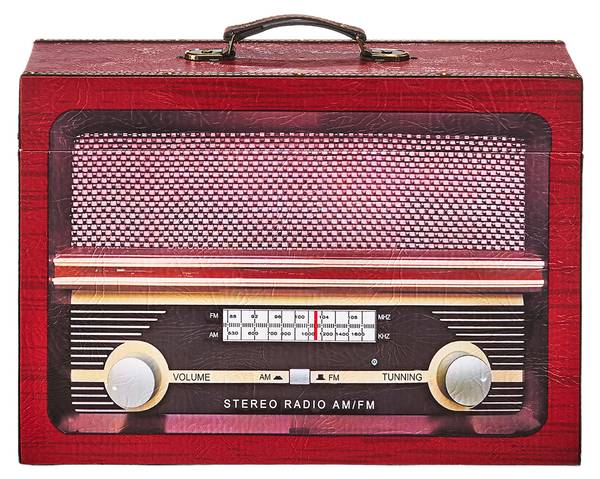 Aufbewahrungsbox GAGA Rot - Holzwerkstoff - 16 x 32 x 44 cm