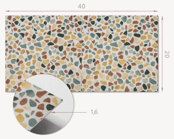 Vinylplatte 00283040 (10er-Set) 40 x 20 cm