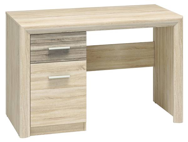 Schreibtisch CASTEL Braun - Holzwerkstoff - 120 x 78 x 58 cm