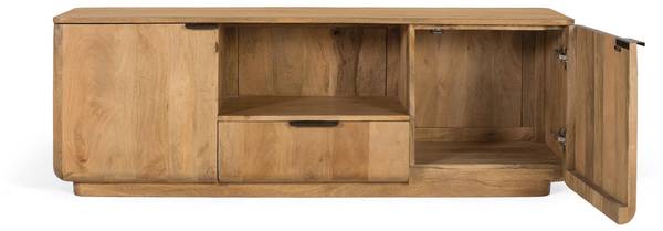 TV-Schrank 1937 Braun - Massivholz - 160 x 56 x 40 cm