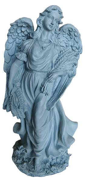 Grand ange funèbre Gris