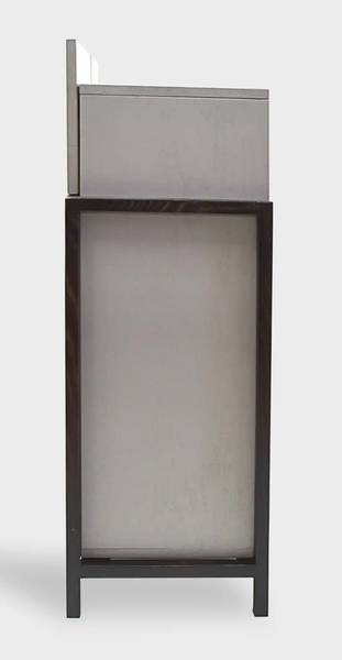 Designer Kommode fürs Wohnzimmer BOSTON Braun - Eiche - 105 x 100 x 35 cm