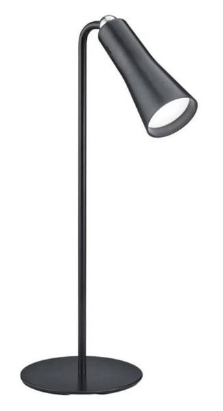 Tischlampe MAXI Schwarz - Stahl - 20 x 36 x 20 cm