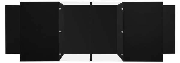 Salontafel GLOWGlass Ⅱ zwart