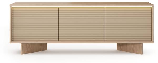 TV-Schrank Lido II Braun - Holzwerkstoff - 154 x 55 x 40 cm