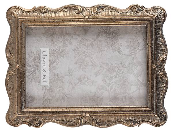 Fotolijst Alentina&Chic goud - kunststof - 2 x 24 x 19 cm