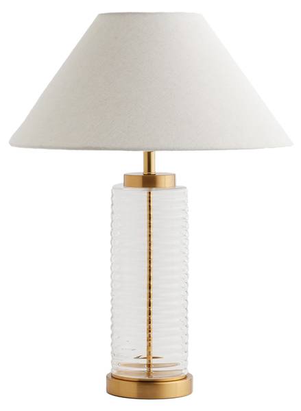 Tischlampe Ring Glas - 33 x 60 x 33 cm