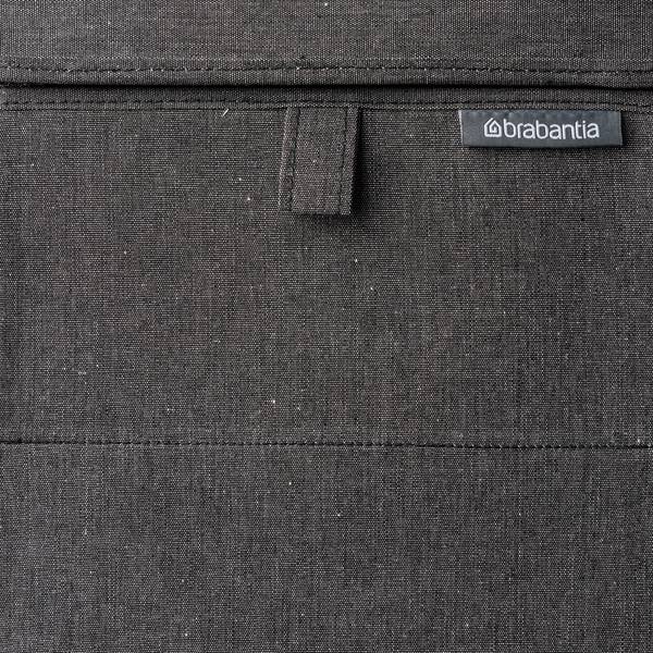 Wäschebox stapelbar Schwarz