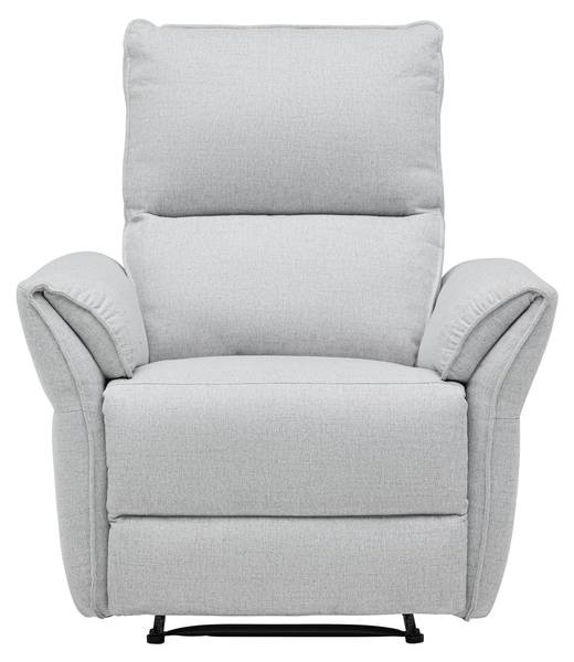 Relaxsessel JENSON Grau - Metall - Textil - Holz teilmassiv - 86 x 103 x 92 cm