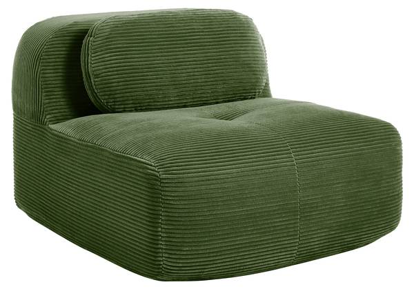 1-Sitzer-Sofa Shalefault Grün