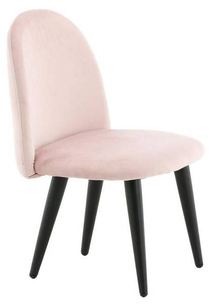 Chaise d’enfant Velvet Rose foncé