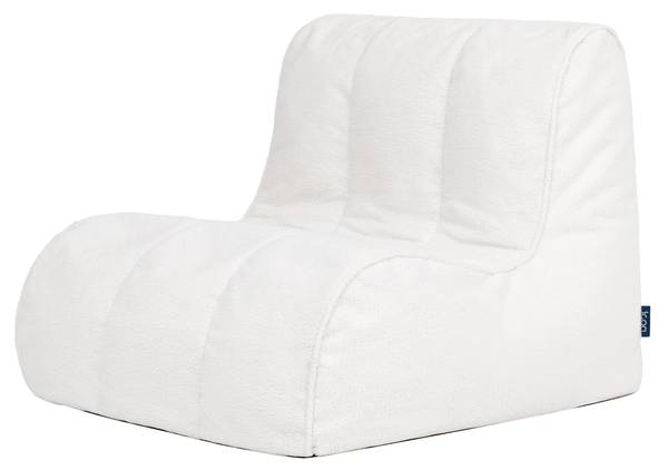 Sitzsack Swoop Cremeweiß