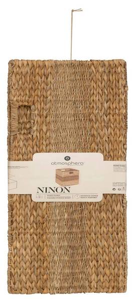 Korb NINON Beige - Metall - 38 x 38 x 38 cm