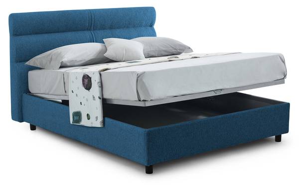 Einzelbett Adalpina Blau