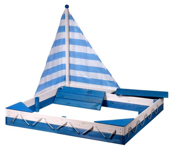 Sandkasten 446252 Kiefer - 138 x 115 x 124 cm