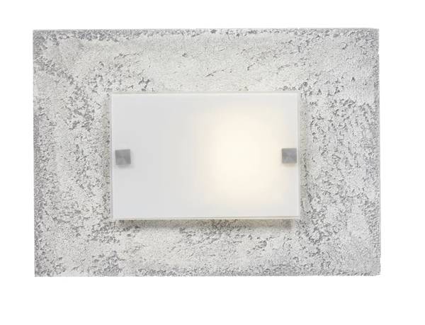 Applique Beton Gris - Fibres naturelles - 35 x 20 x 35 cm