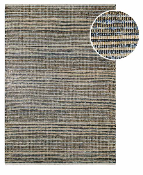 Kelim Teppich Denim Feels 80 x 150 cm