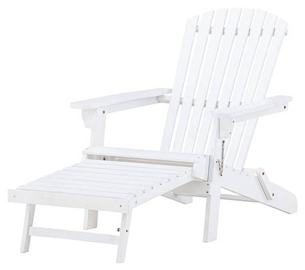 Chaise longue Tropea Blanc - Métal - 74 x 88 x 95 cm