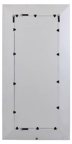 Spiegel Chinasa Weiß - Holzwerkstoff - 9 x 45 x 80 cm
