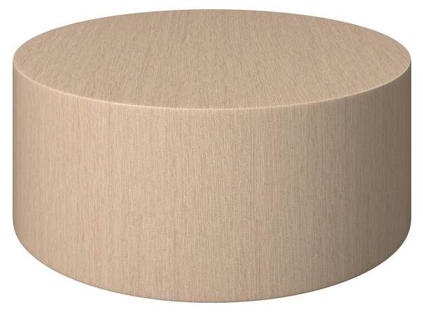 Couchtisch LUCY Braun - Holzwerkstoff - Holz teilmassiv - 78 x 31 x 78 cm