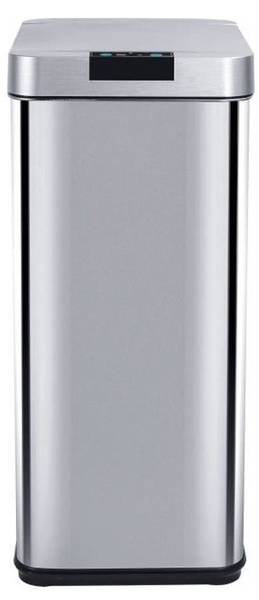 Automatischer Edelstahl-Mülleimer PARKSI Silber - Metall - 27 x 64 x 32 cm