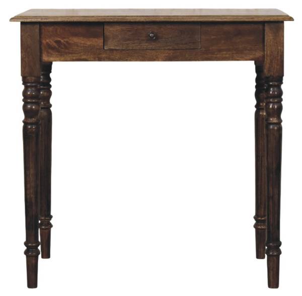 Bureau Arcadia bruin - mango - 80 x 80 x 45 cm