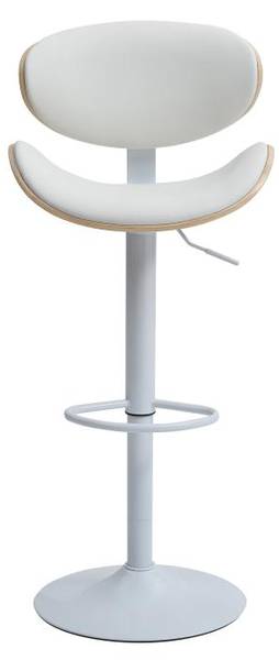 Barhocker MONTENEGRO 2er-Set Beige - Kunstleder - 46 x 111 x 49 cm