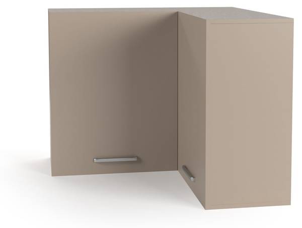 Küchenoberschrank Modul O8 Grau - Holzwerkstoff - 96 x 77 x 96 cm