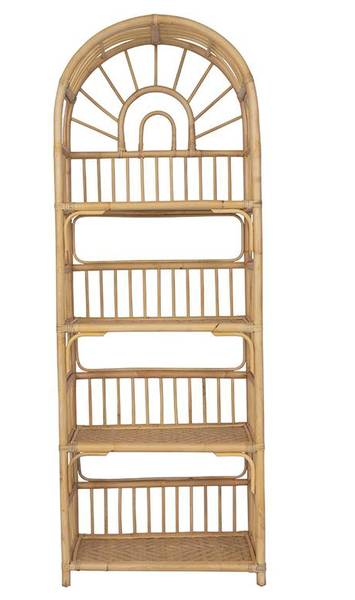 Regal IRISOU Beige - Rattan - 65 x 180 x 35 cm