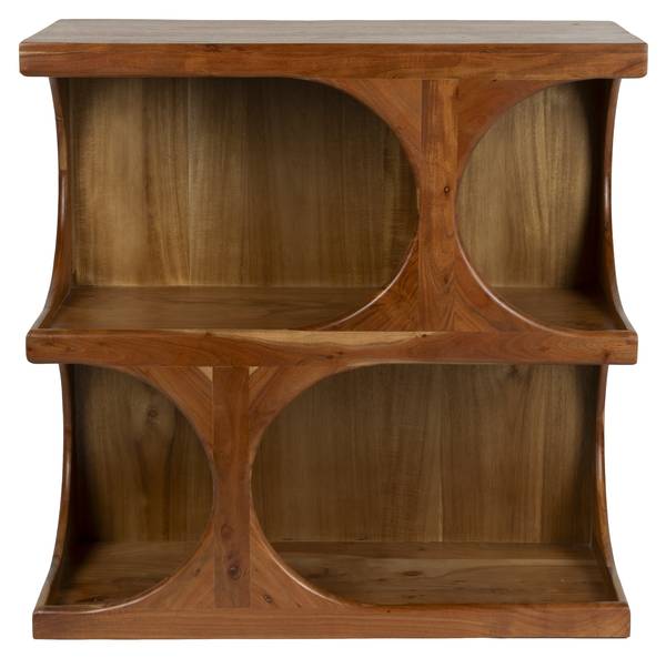 Wandschrank RUBEN Braun - Massivholz - 90 x 90 x 40 cm
