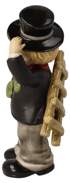 Figur Neuer Tag, neues Glück Porzellan - 5 x 14 x 7 cm