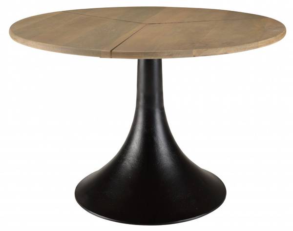 Sofaende JAMES Braun - Massivholz - 65 x 44 x 65 cm