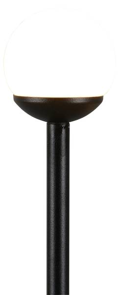 Stehlampe SCOOP Schwarz - Metall - 5 x 95 x 5 cm
