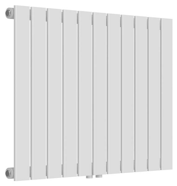 Designheizkörper Nore Weiß - Stahl - 80 x 60 x 80 cm